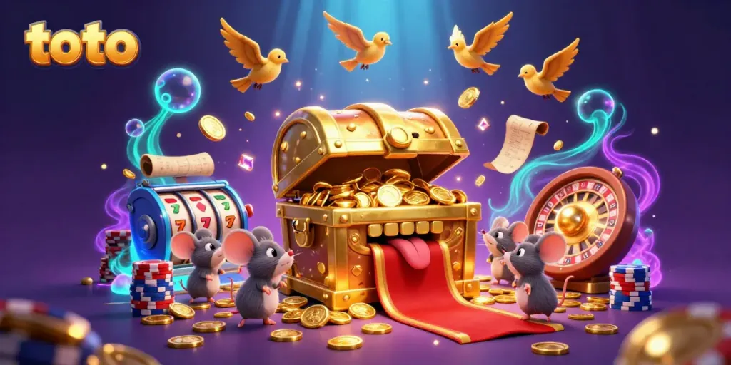 Spin the reels of toto-themed games with captivating golden treasures and excitement.