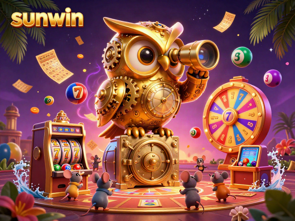 Experience the thrill of sunwin's casino with colorful games and golden jackpots!