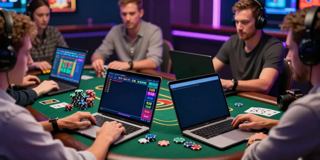 Engaging online gaming environment at http://tx88-onl.net/ showcasing players betting on sports and casino games.