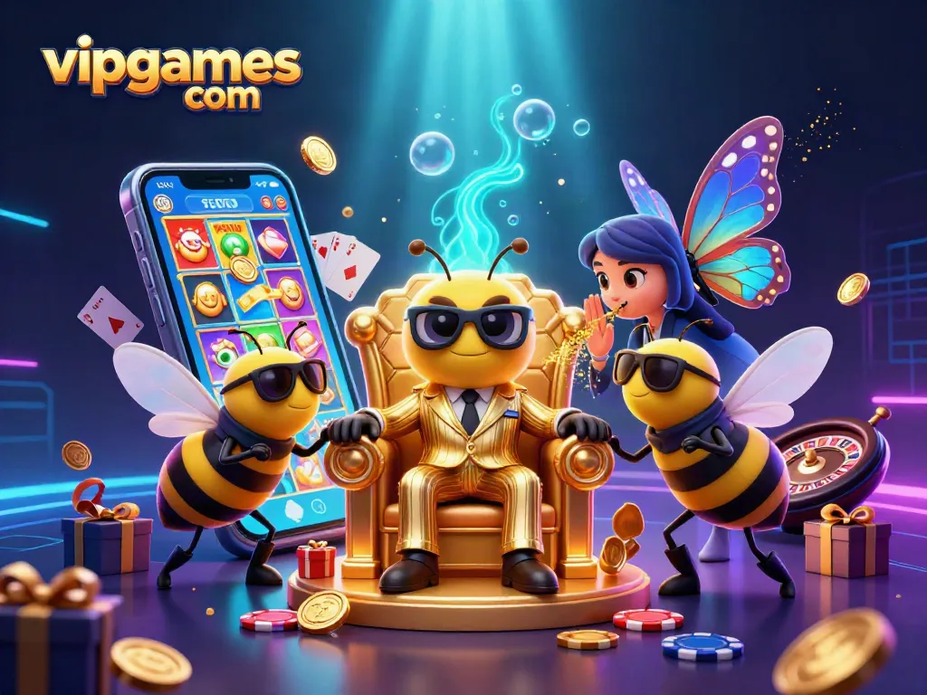 Experience thrilling gameplay at vipgames com with vibrant 3D characters and rich casino elements.