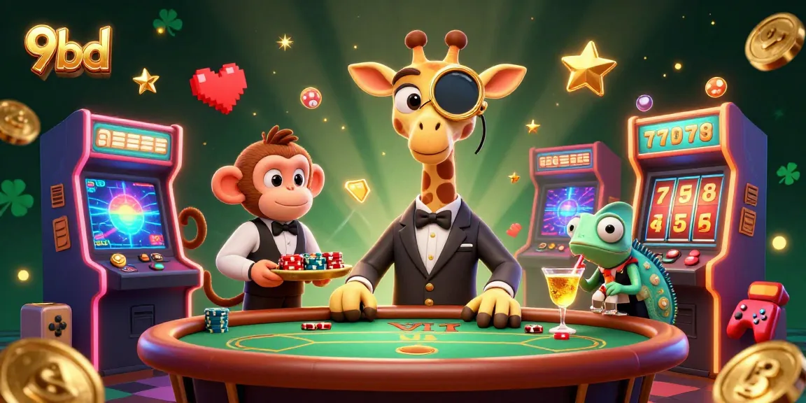 Experience thrilling gaming at 9bd with our vibrant casino scene showcasing high-stakes fun.